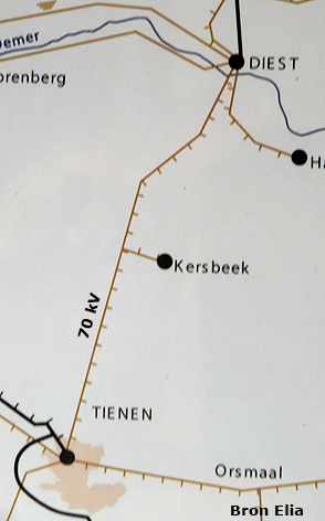 70 kV hoogspanningslijn Tienen - Diest 