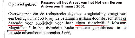 9 maart 2001
